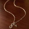 Collar con dije de lentes de Harry Potter