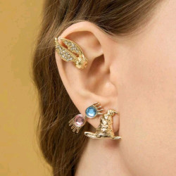 Set de Aretes: Sombrero y Lentes Cool