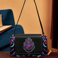 Elegancia Mágica: Bolso Morado de Hogwarts