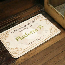 Descubre la alfombra de la estación mágica