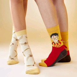 Harry Snitch y Hedwig: Calcetines para fans