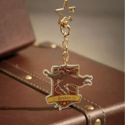 Llavero Gryffindor: ¡Atrapa la magia del Quidditch!
