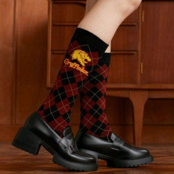 Calcetines Rojo y Negro para Fans de Gryffindor
