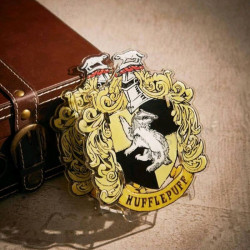 Porta lápices acrílico: el toque Hufflepuff