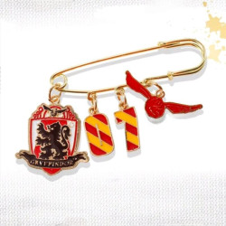 Broche Gryffindor Quidditch - Para los Fans del Deporte Mágico