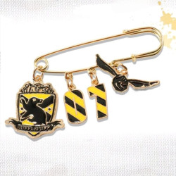 Broche Hufflepuff Quidditch - Espíritu de Equipo