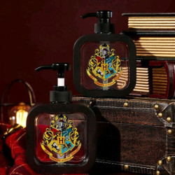 Botella Dispensadora de Jabón Escudo Hogwarts - Accesorio de Baño Temático Harry Potter