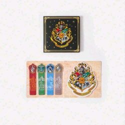 Notas Adhesivas Casas de Hogwarts - Papelería Temática Harry Potter