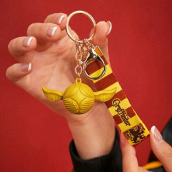 Llavero Snitch Dorada Gryffindor - Accesorio Coleccionable Harry Potter para Fans