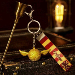 Llavero Snitch Dorada Gryffindor - Accesorio Coleccionable Harry Potter para Fans