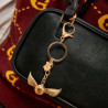 Llavero Snitch Dorada Dije Hogwarts - Accesorio Mágico Harry Potter para Coleccionistas