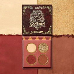 Paleta de Maquillaje Gryffindor - Cosméticos Temáticos Harry Potter para Fans