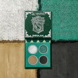 Paleta de Maquillaje Slytherin - Cosméticos Temáticos Harry Potter para Fans