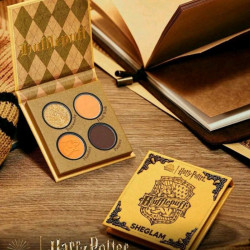 Paleta de Maquillaje Hufflepuff - Cosméticos Temáticos Harry Potter para Fans