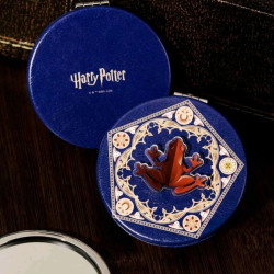 Espejo Plegable Envoltorio Rana Chocolate - Accesorio Temático Harry Potter para Fans