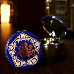 Espejo Plegable Envoltorio Rana Chocolate - Accesorio Temático Harry Potter para Fans