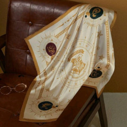 Pañuelo Cuadrado Hogwarts - Accesorio Mágico Temático Harry Potter para Fans