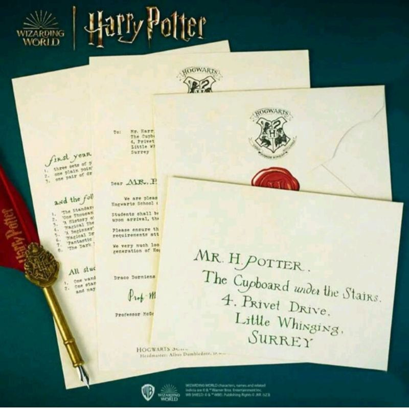 Carta de Aceptación Hogwarts - Admisión Mágica para Fans de Harry Potter
