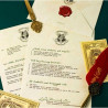 Carta de Aceptación Hogwarts - Admisión Mágica para Fans de Harry Potter
