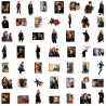 Set de 50 Stickers Harry Potter: Hermione, Ron y Más | Pegatinas de Colección