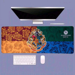 Mouse Pad Casas de Hogwarts - Accesorio Mágico para Fans de Harry Potter