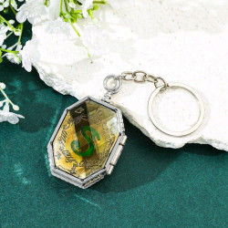 Llavero Guardapelo Salazar Slytherin - Accesorio Mágico para Fans de Harry Potter