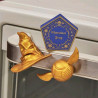 Set de Imanes 3D Harry Potter - Sombrero, Snitch, Rana de Chocolate y Envoltorio
