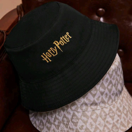 Sombrero Pescador Reversible Harry Potter - Accesorio Mágico Hogwarts para Fans