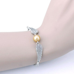 Pulsera Snitch Dorada - Joyería Temática de Harry Potter para Fans
