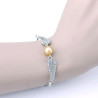 Pulsera Snitch Dorada - Joyería Temática de Harry Potter para Fans