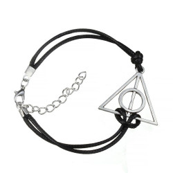 Pulsera Reliquias de la Muerte - Joyería Temática de Harry Potter para Fans