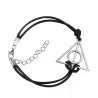Pulsera Reliquias de la Muerte - Joyería Temática de Harry Potter para Fans