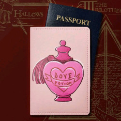 Porta Pasaporte Poción de Amor - Accesorio Mágico para Viajeros de Harry Potter