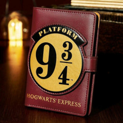 Porta Pasaporte Plataforma 9 3/4 - Accesorio Mágico para Viajeros de Harry Potter