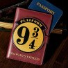 Porta Pasaporte Plataforma 9 3/4 - Accesorio Mágico para Viajeros de Harry Potter
