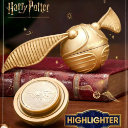 Maquillaje Resaltador Snitch Dorada - Toque Mágico para Tu Rostro