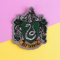 Parche Bordado Escudo Slytherin | Accesorios Harry Potter