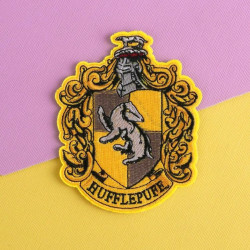 Parche Bordado Escudo Hufflepuff | Accesorios Harry Potter