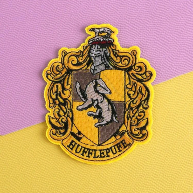 Parche Bordado Escudo Hufflepuff | Accesorios Harry Potter