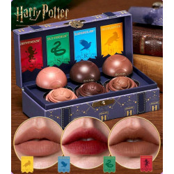 Juego de Labiales Casas de Hogwarts  Colores mágicos para cada casa