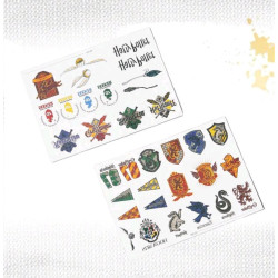 2 Piezas de Tatuajes Harry Potter  Diseños mágicos para fanáticos