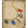 Pulsera Harry Potter Casas de Hogwarts Dorado  Elegante y mágica