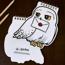 Libreta de Apuntes Hedwig - Cuaderno Mágico de Harry Potter
