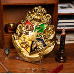 Cuadro 3D Colgante Escudo Hogwarts - Decoración Harry Potter