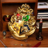 Cuadro 3D Colgante Escudo Hogwarts - Decoración Harry Potter