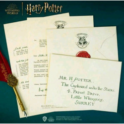 Pack 10 Cartas de Aceptación Hogwarts - Réplicas Mágicas para Fans de Harry Potter