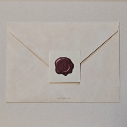Tarjeta de Felicitaciones Escudo Hogwarts - Diseño Temático Harry Potter para Regalos Especiales