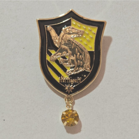 Broche Pin Hufflepuff - Lealtad y Trabajo Duro