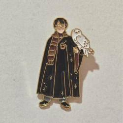 Broche Pin Harry Hedwig - Accesorio Mágico de Harry Potter