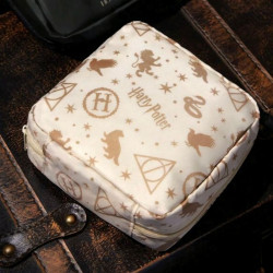 Estuche con Estampado de las Casas de Hogwarts | Accesorio Mágico